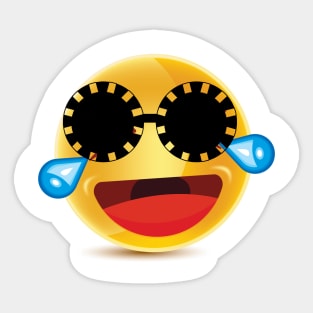 glasses emoji Sticker